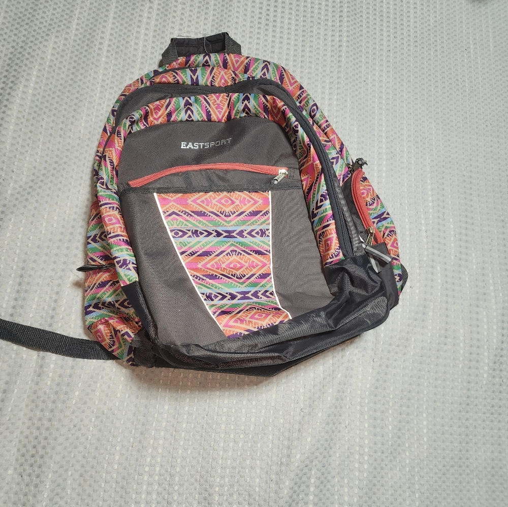 EASTSPORT EUC XL TEAL BACKPACK WITH LAPTOP SLEEVE BAG